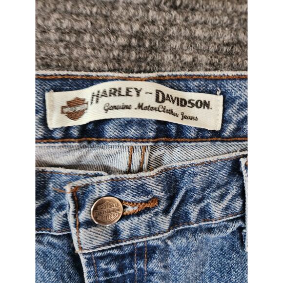 Harley Davidson Genuine Motor Clothes Jeans Men's 40X30 Straight Biker - Picture 7 of 16